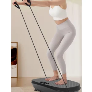 Commercial Electromagnetic 3D Whole Body Vibration Plate Exercise Machine Fitness Workout Platform