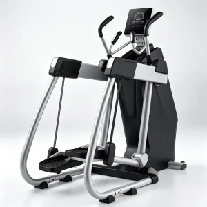 Commercial Elliptical Machine Heavy-Duty Cross Trainer LED Display for Fitness Club Hotel Gym