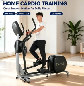 Commercial Elliptical Machine Magnetic Quiet Fitness Cross Trainer Gym Use Heavy Duty 150kg Factory Direct Supply