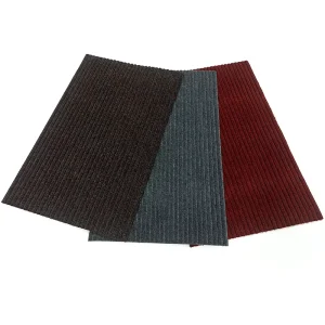 Commercial Embossed Floor Mat High-Density Waterproof Non-Slip Dust-Removing Custom Logo Rectangle Carpet for Office