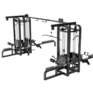Commercial Fitness 8-Station Multi-Gym Equipment Multi-Function Home Gym Equipment