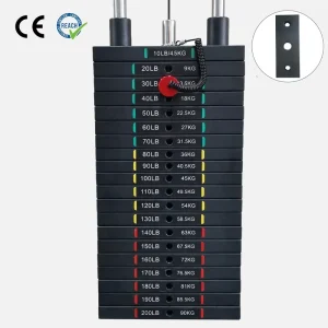 Commercial Fitness Equipment Accessories Steel Weight Stack Plates for Home Gym