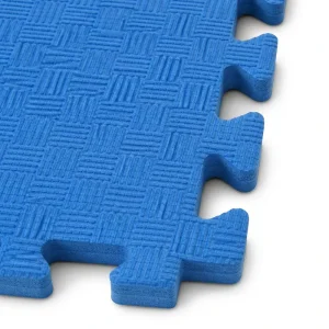 Commercial Fitness Five Line EVA Foam Mat 100x100cm Non Slip Waterproof Shock Absorption Interlocking Tiles Factory