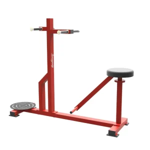 Commercial Flat Bench Torso Rotation Machine Waist Twister Fitness Equipment