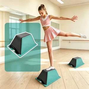 Commercial Flyer Cheerleading Stunt Stand with Handle for Flexibility and Core Strength Training