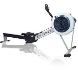 Commercial Foldable Air Rowing Machine for Gym and Home Use with LED Display
