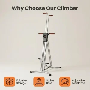 Commercial Foldable Exercise Machine Home Gym Use Fitness Mountain Vertical Stair Climber