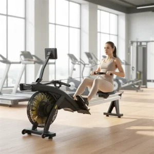 Commercial Foldable Magnetic Air Rowing Machine