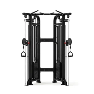 Commercial Functional Trainer Cable Crossover Machine with Dual Weight Stack and Adjustable Pulley for Full-Body Strength Training