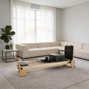 Commercial Grade Maple Wood Pilates Reformer Factory Direct