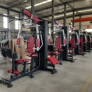 Commercial Grade Multi-Gym System 160lbs Steel Weight Stack Space-Saving Workout Station for Home