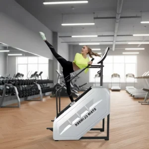 Commercial Grade Stair Stepping Machine with LED Screen, Safety Key, and 15 Speed Levels