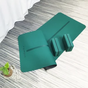 Commercial Grade TPE Yoga Mat High Durability Antibacterial Dual Color Bulk Supply