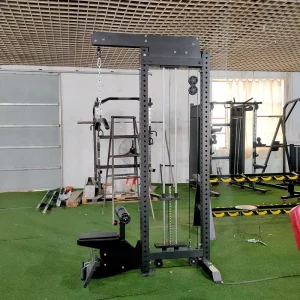 Commercial Gym Adjustable Weight High-Pull Strength Training Machine Fitness Equipment