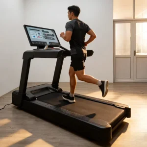 Commercial Gym Cardio Equipment Motorized Treadmill Heavy Duty Fitness Running Machine for Gym Club with High Durability