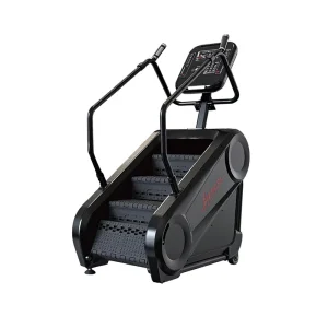 Commercial Gym Cardio Treadmill Stepper Electric Stair Climber Machine with Steel Construction and 8-Preset Training