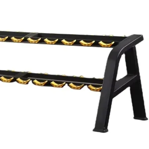 Commercial Gym Dumbbell Rack, 2-Tier/3-Tier Double-Layer Bracket