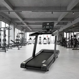 Commercial Gym Electric Treadmill Running Machine CE Certified Cardio Equipment Wireless Indoor LED Screen Portable