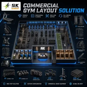 Commercial Gym Equipment Package for Fitness Center OEM ODM Factory