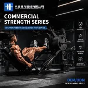 Commercial Gym Equipment Set, Strength, Cardio, and Free Weights, Factory Direct Supply