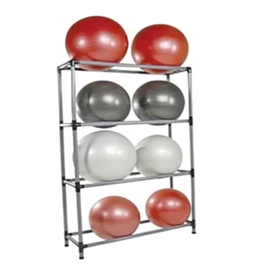 Commercial Gym Equipment Yoga Ball Rack with 16 Balls