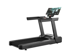 Commercial Gym Fitness Cardio Training Running Machine Treadmill with 32 Inches Curved Screen and Wireless Wired Charging