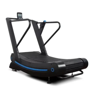 Commercial Gym Fitness Foldable Air Runner Unpowered Non Motorized LED Screen Mechanical Driving Type Curved Treadmill