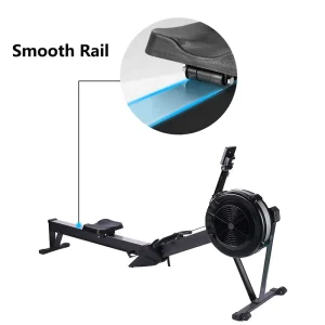 Commercial Gym Magnetic Air Rower Rowing Machine