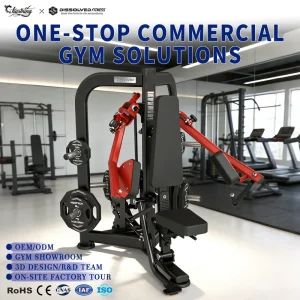 Commercial Gym Package Plate-Loaded Systems for Hotel and Campus Gyms CE ISO RoHS Certified