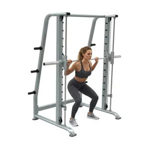Commercial Gym Smith Machine Steel Construction for Strength Training and Bodybuilding Custom Logo