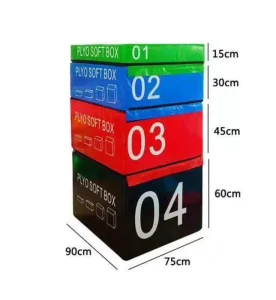 Commercial Gym Soft Plyometric Jump Box