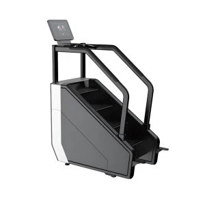 Commercial Gym Stair Climber Adjustable Electric Touch Screen Aluminum