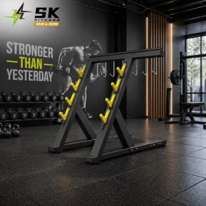 Commercial Heavy-Duty Cable Attachment Rack Handle Organizer Storage Stand