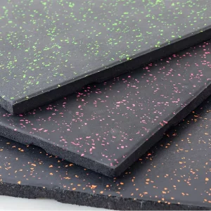 Commercial Heavy Duty Durable Non-Toxic Safe Anti Slip 10mm Thick Eco-Friendly Rubber Gym Floor Mat Protective