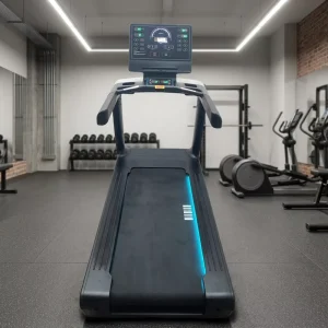 Commercial Heavy Duty Treadmill with LED Screen and Ambient Light for Fitness Center Cardio Running Machine