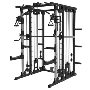 Commercial/Home Gym Multi-Functional Smith Machine Strength Training Frame