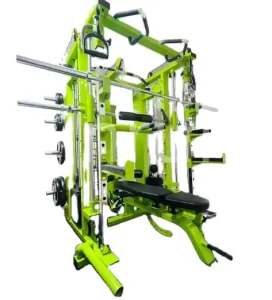 Commercial Home Gym Power Cage Squat Rack Multi Function Fitness Equipment Smith Machines Exercise Leg Workouts