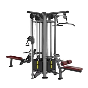 Commercial Home Multi-Gym Training Machine, Multifunctional 4-Station Fitness Equipment