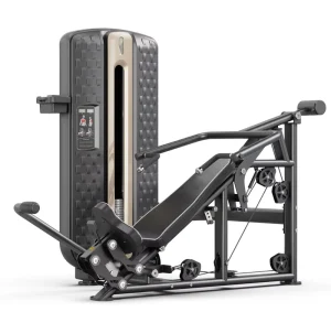 Commercial Incline Chest Press Machine Selectorized 80kg Weight Stack Steel