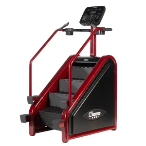 Commercial Indoor Steel Stair Stepper Stair Climber Machine Black