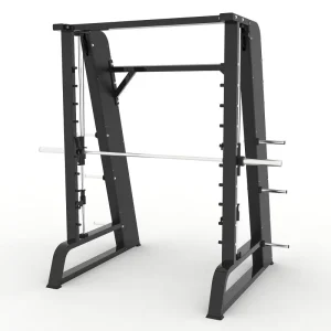 Commercial LC EM1028 Metal Smith Machine Squat Rack with Bench Press