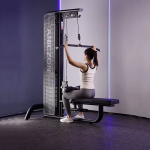 Commercial Lat Pulldown and Low Row Machine