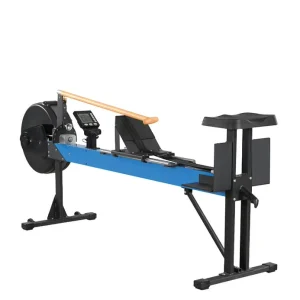Commercial Lat Pulldown and Low Row Machine, Bicycle Ergometer, Ski Rower, Dragon Boat Rower Set
