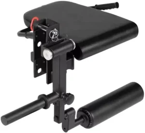 Commercial Leg Flexion and Extension Trainer Squat Rack Attachment for Leg Curl Training