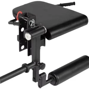 Commercial Leg Flexion and Extension Trainer Squat Rack Mounted Leg Curl