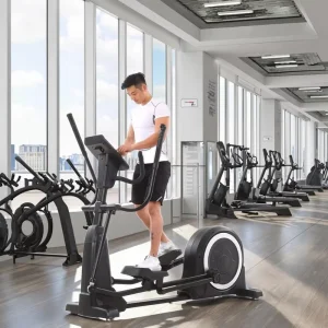 Commercial Magnetic Elliptical Machine with 16 Resistance Levels and 15.5 in Stride