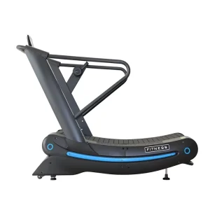 Commercial Manual Curved Treadmill Non-Motorized Running Machine with Incline Gym Fitness Equipment Cardio Workout
