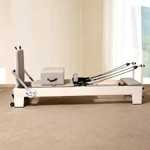 Commercial Maple Wood Pilates Reformer Machine for Home Gym