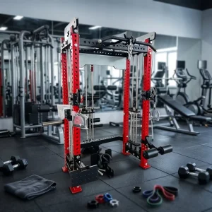 Commercial Metal Multifunctional Crossover Gym Machine Full-Body Strength Trainer Arm Exercise