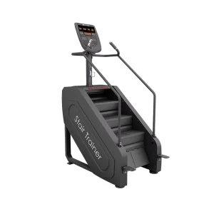 Commercial Metal Stair Climber Aerobic Fitness Foldable Rear Wheel Drive Magnetic Resistance Climbing Machine